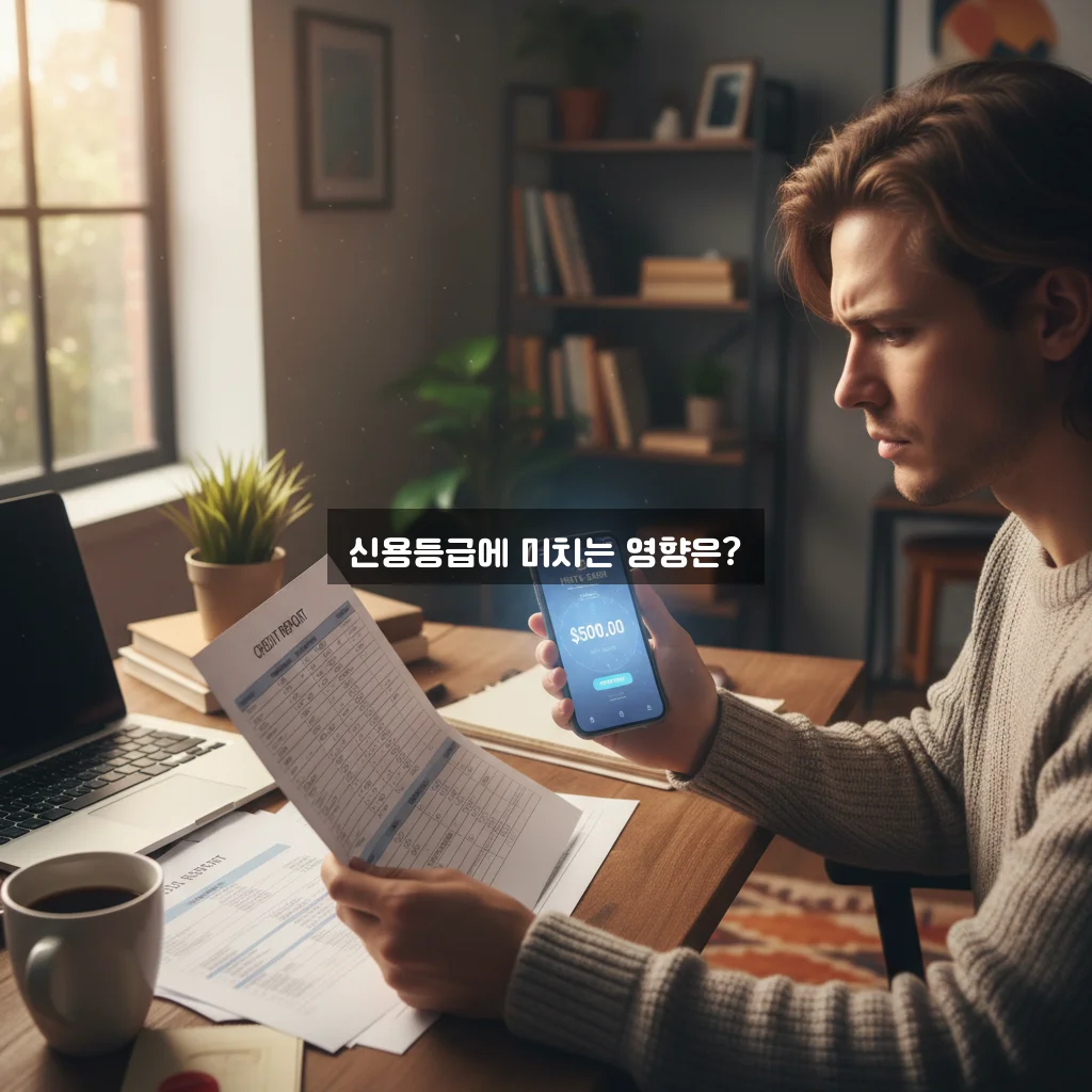 현금서비스 자주 쓰면 신용등급 강등 이유 관련 이미지 1