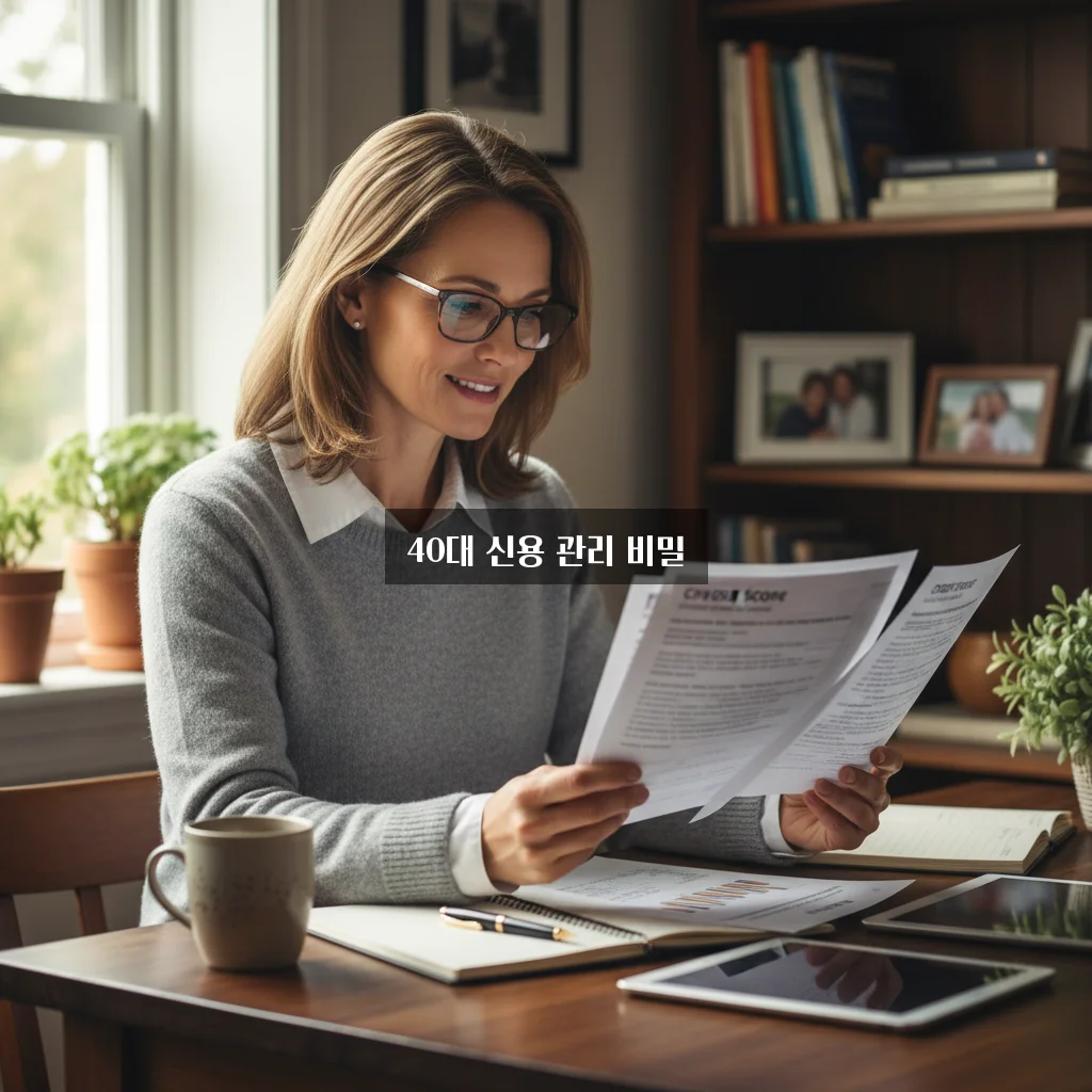 40대를 위한 신용점수 세팅 포트폴리오 완벽 정리 관련 이미지 1
