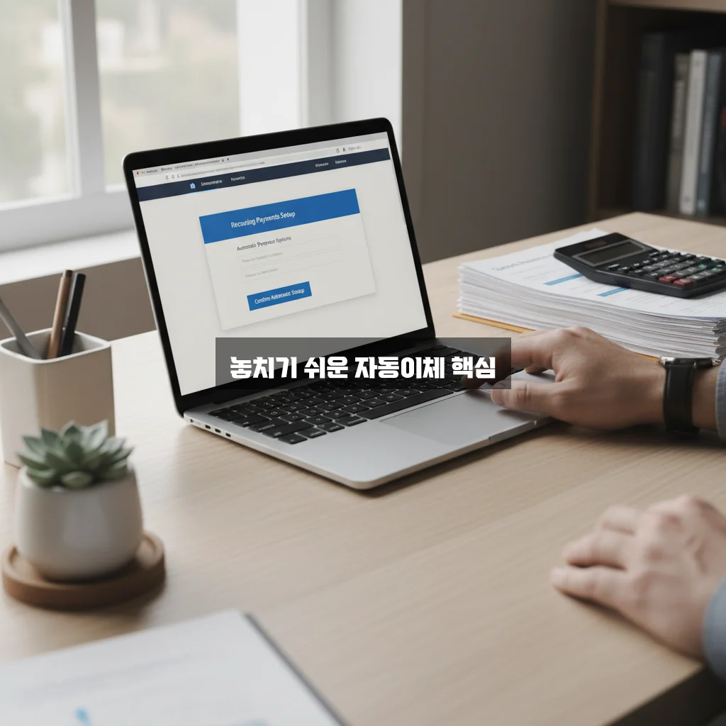 세금 세팅 단기 자동이체 완벽 정리 방법 관련 이미지 1