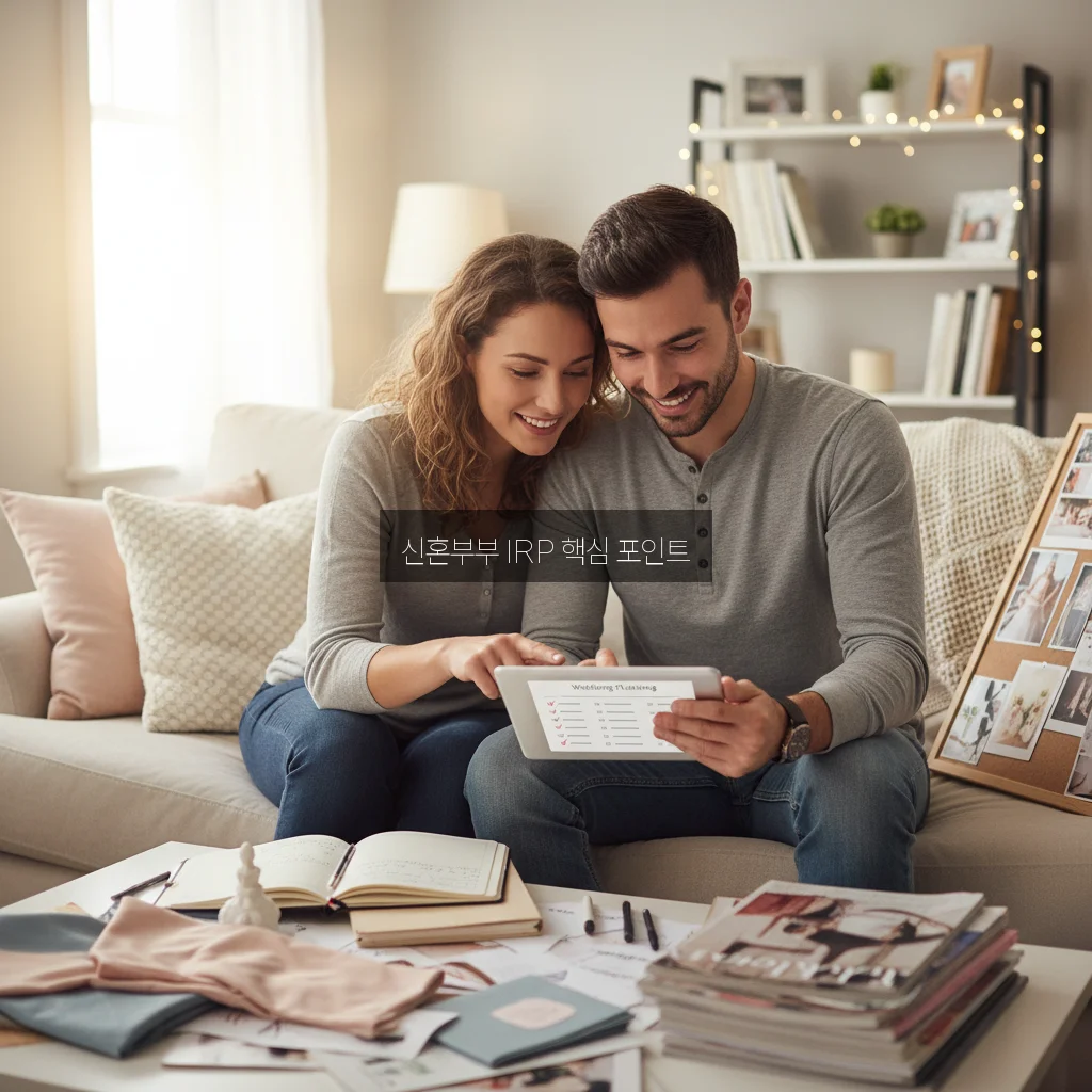 올해 신혼부부 IRP 가입 체크리스트 완벽 정리 관련 이미지 1