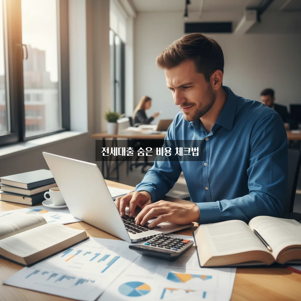직장인을 위한 전세대출 계산과 수수료 완벽 정리 방법 관련 이미지 1