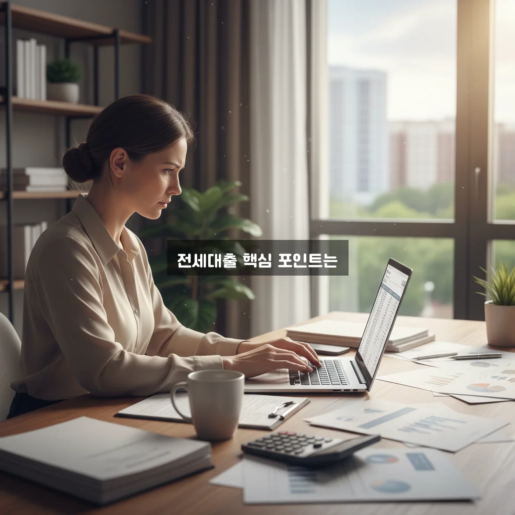 직장인을 위한 전세대출 계산과 수수료 완벽 정리 방법 관련 이미지 2