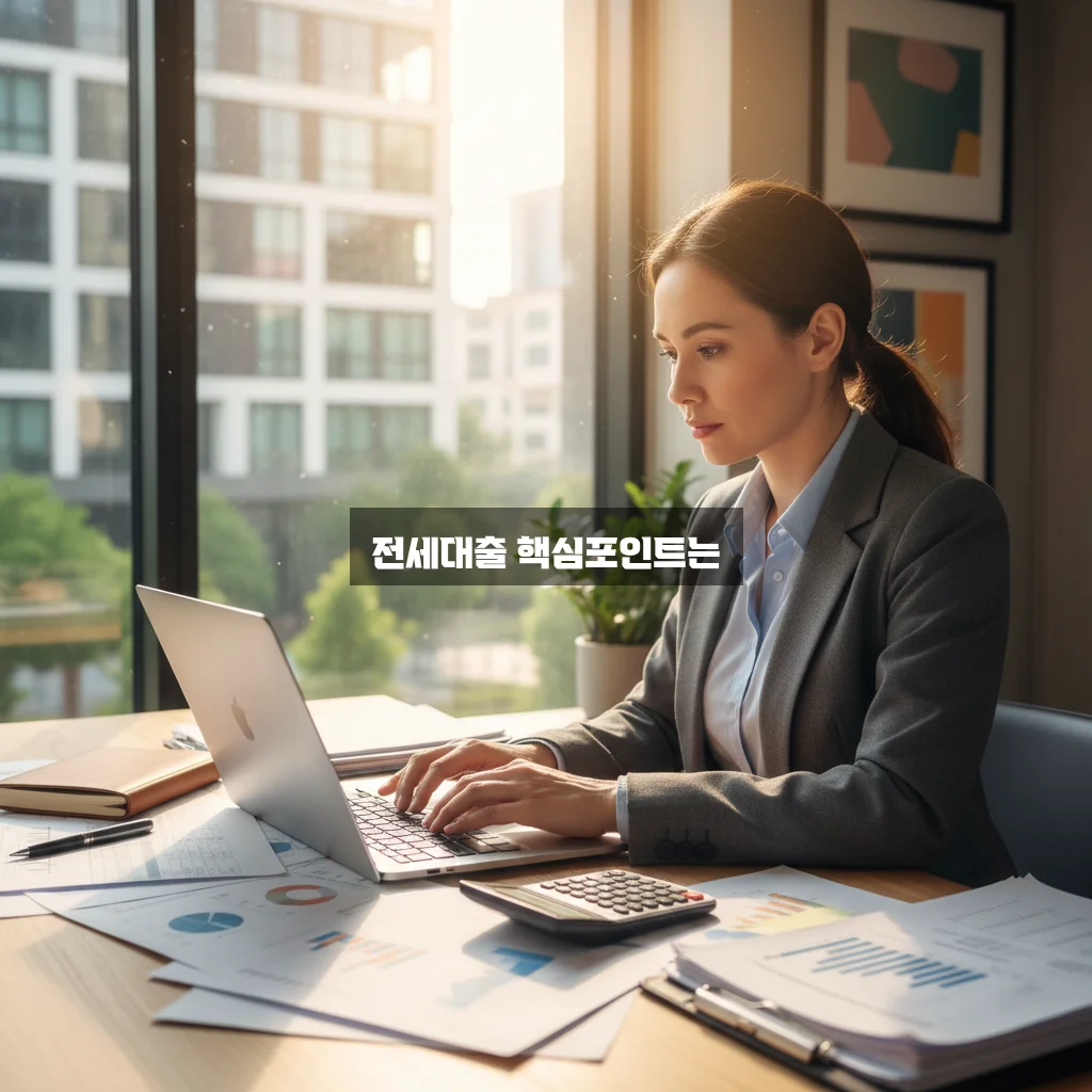 직장인을 위한 전세대출 계산과 수수료 완벽 정리 방법 관련 이미지 3