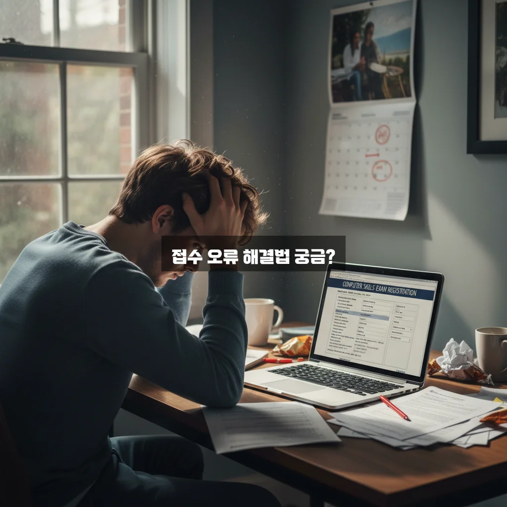 2026 컴퓨터활용능력 시험 접수 오류 완벽 정리하기 관련 이미지 1