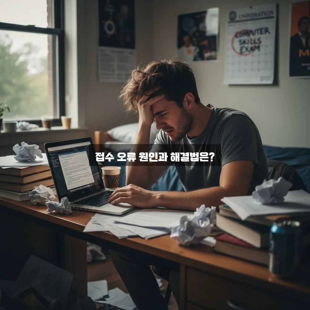 2026 컴퓨터활용능력 시험 접수 오류 완벽 정리하기 관련 이미지 3