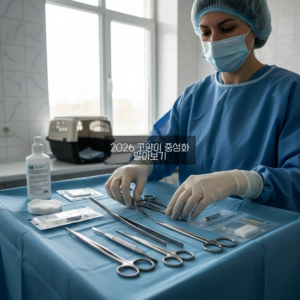2026년 고양이 중성화 비용과 준비물 완벽 가이드 관련 이미지 2