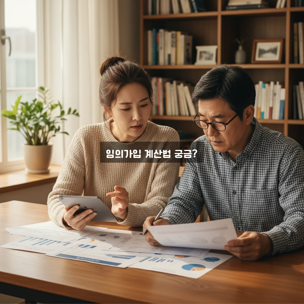 2026년 국민연금 임의가입 신청 계산 방법 완벽 가이드 관련 이미지 3