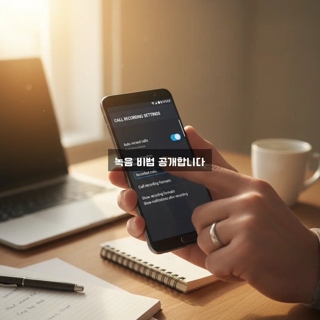갤럭시 통화녹음 설정 완벽 가이드 알아보기 관련 이미지 1