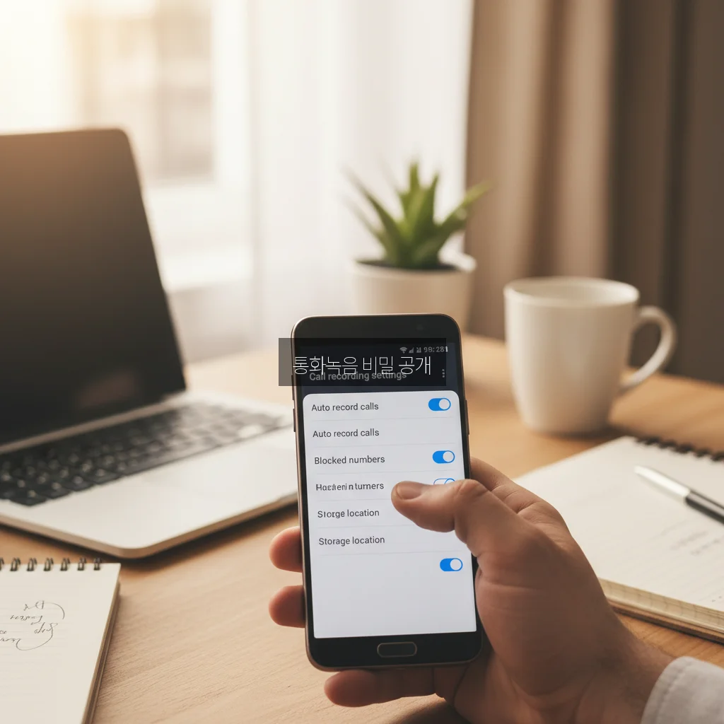 갤럭시 통화녹음 설정 완벽 가이드 알아보기 관련 이미지 2