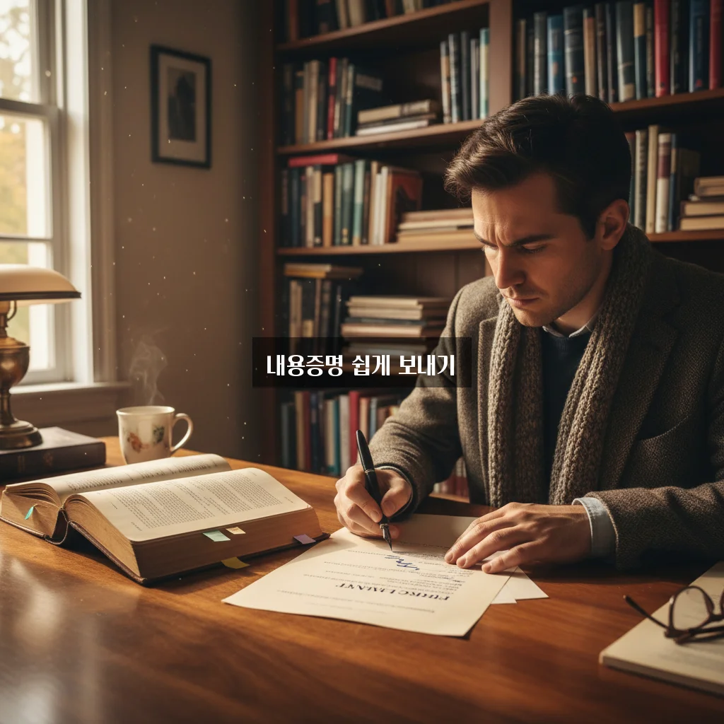 내용증명 보내는 법 완벽 가이드 2026, 지금 바로 알아보기! 관련 이미지 1