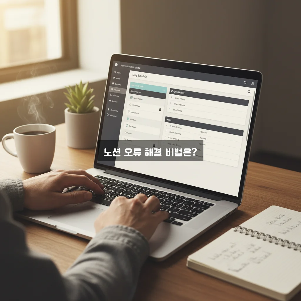 노션 템플릿 추천 오류 해결 방법 알아보기 관련 이미지 1