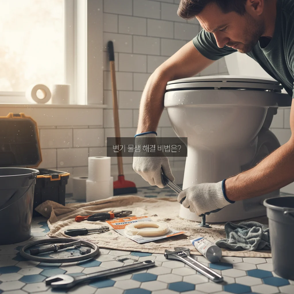 변기 물샘 수리 꿀팁과 변경 방법 완벽 가이드 2026 관련 이미지 3