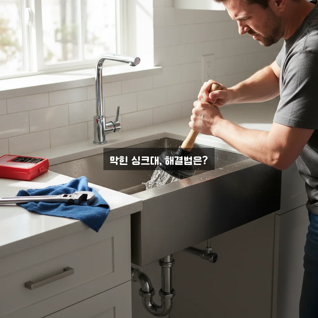 싱크대 막힘 해결하는 똑똑한 방법 완벽 정리! 관련 이미지 2