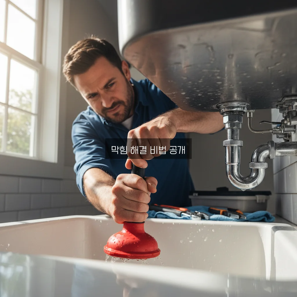 싱크대 막힘 해결하는 똑똑한 방법 완벽 정리! 관련 이미지 3