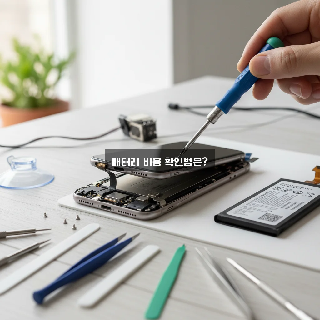 아이폰 배터리 교체 비용 확인하는 방법 완벽 가이드 관련 이미지 2