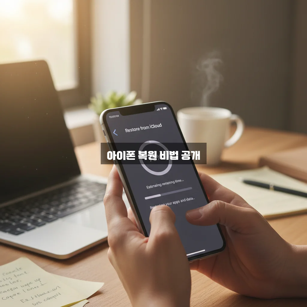 아이폰 백업 복원 방법 완벽 가이드 알아보기 관련 이미지 3