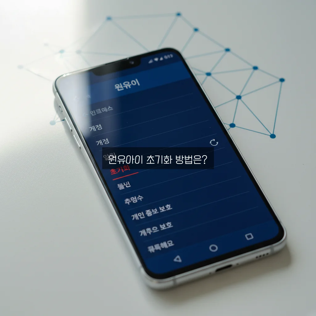 원유아이 업데이트 기능 사라짐? 초기화 방법 완벽 정리하기! 관련 이미지 3