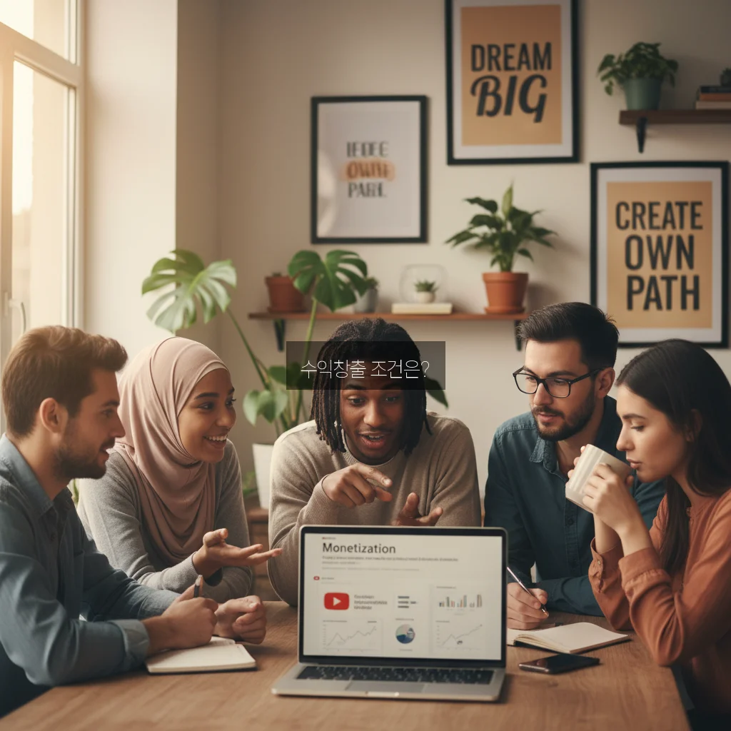 유튜브 수익창출 조건 신청 방법 완벽 가이드 알아보기 관련 이미지 1