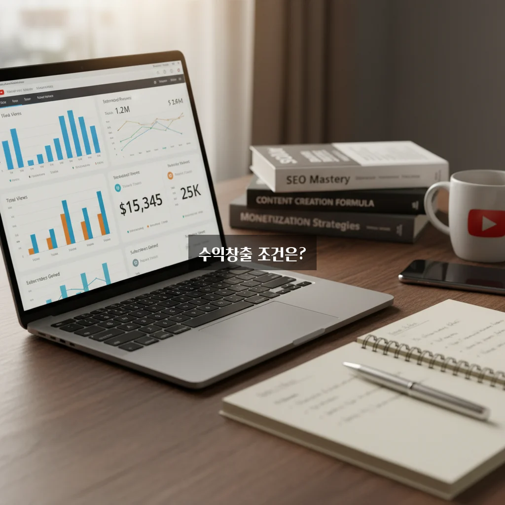 유튜브 수익창출 조건과 최신 가격 완벽 정리하기 관련 이미지 1