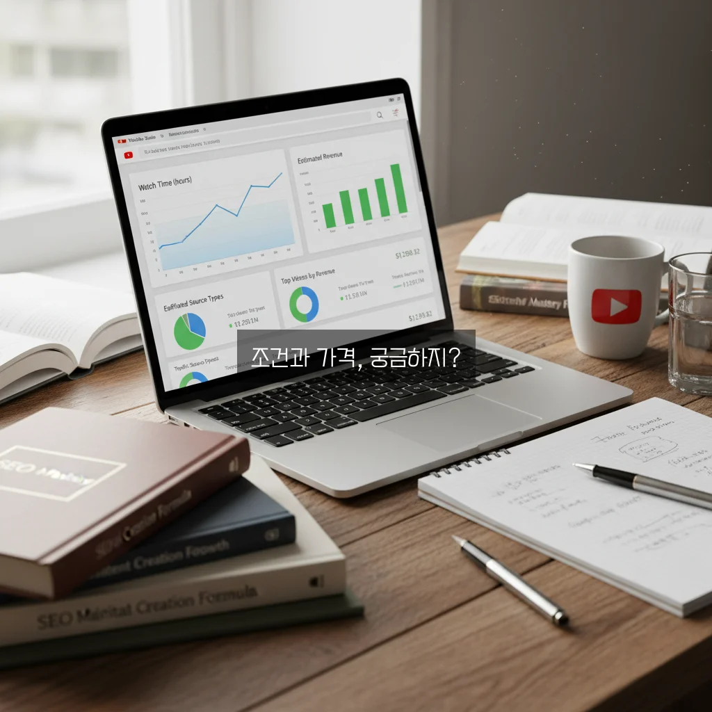 유튜브 수익창출 조건과 최신 가격 완벽 정리하기 관련 이미지 2