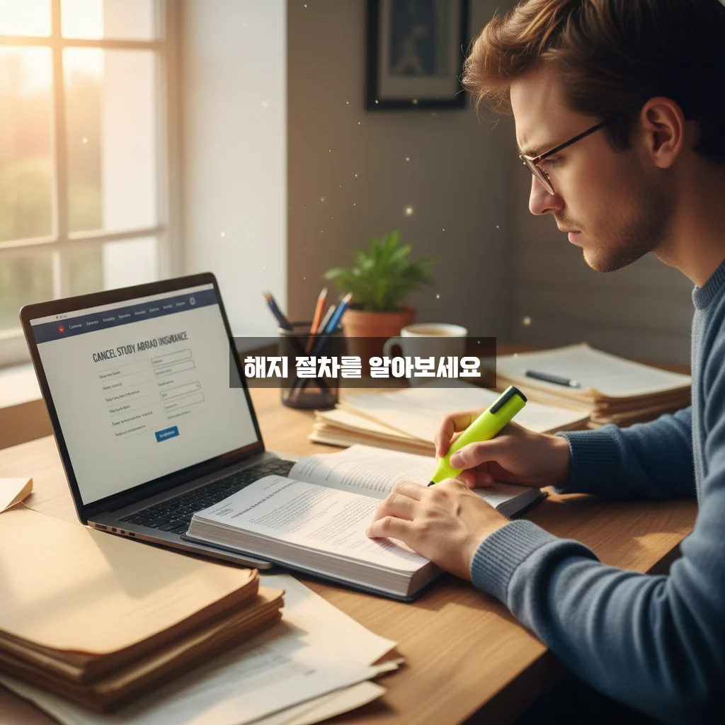유학 보험 해지 방법 완벽 가이드: 쉽고 빠르게 알아보기 관련 이미지 1
