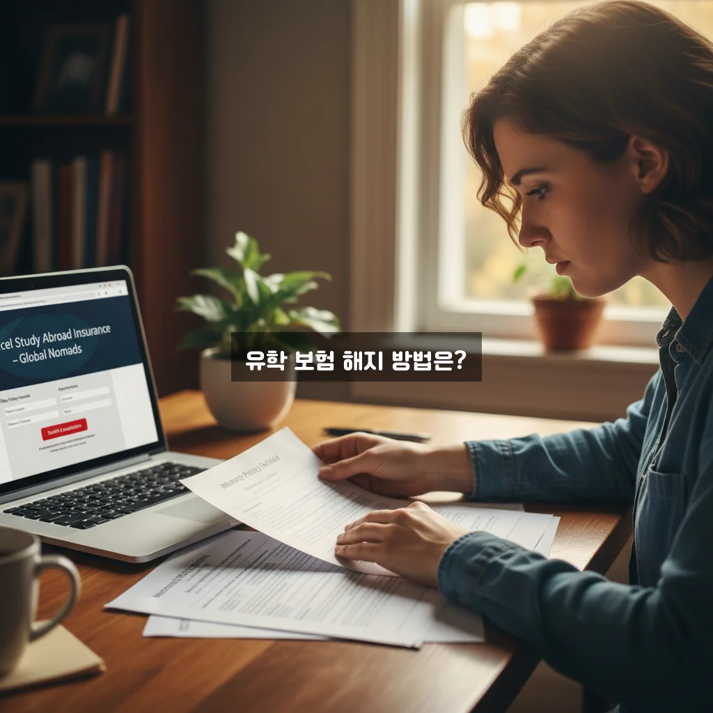 유학 보험 해지 방법 완벽 가이드: 쉽고 빠르게 알아보기 관련 이미지 3