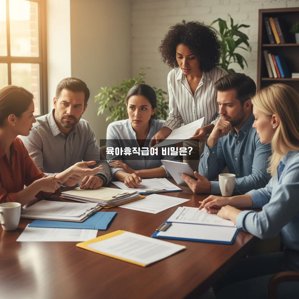 육아휴직급여 통상임금 증빙 문제 해결 방법 알아보기 관련 이미지 1