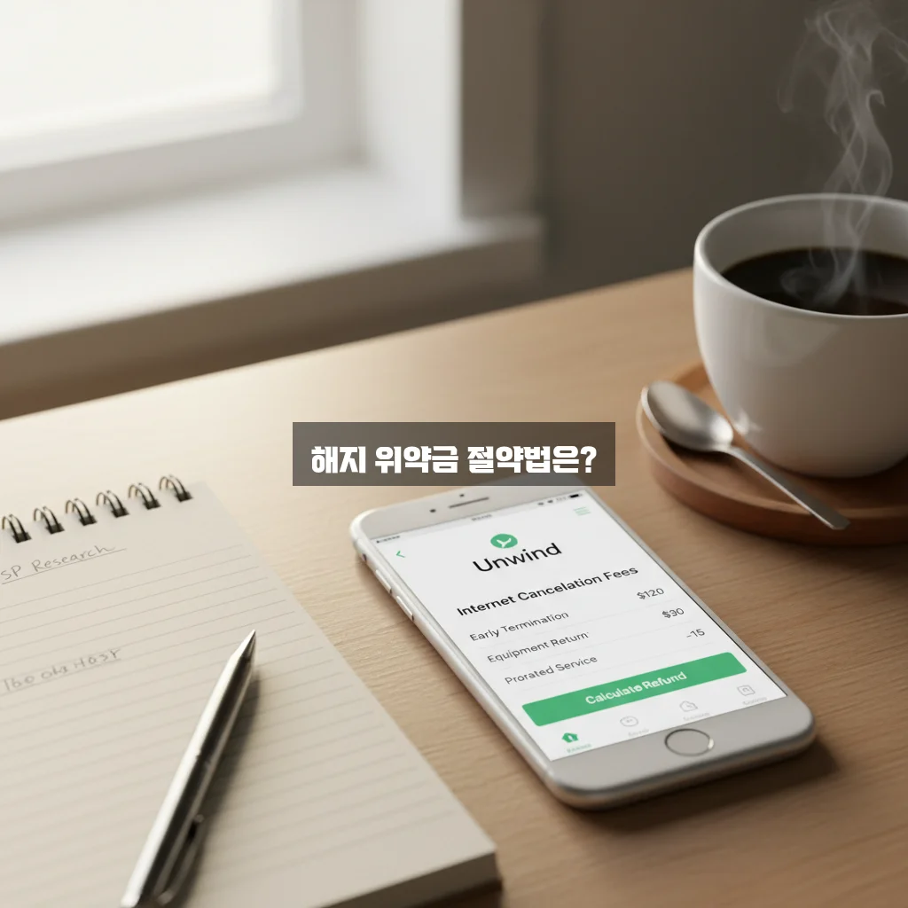 인터넷 해지 위약금, 스마트하게 해결하는 방법 완벽 정리! 관련 이미지 3