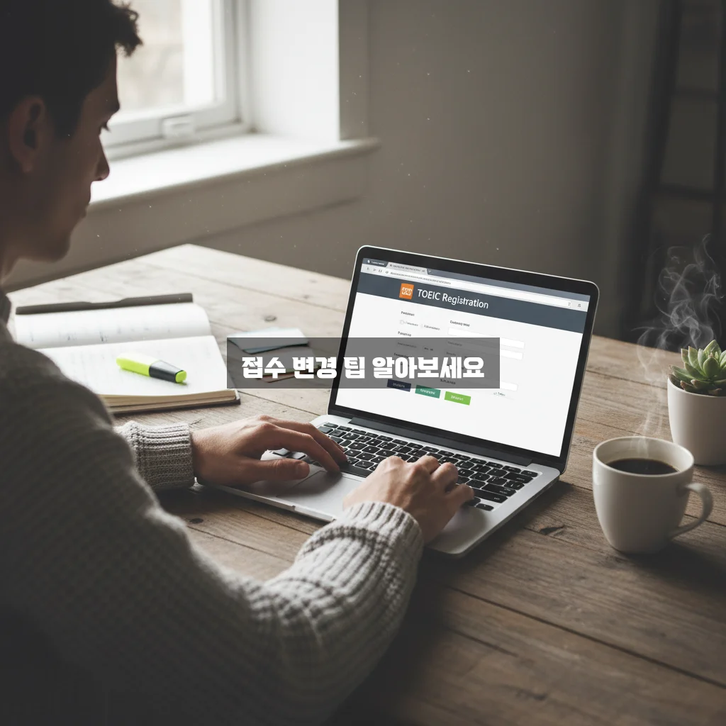 토익 시험 접수 변경 방법 완벽 가이드! 관련 이미지 3