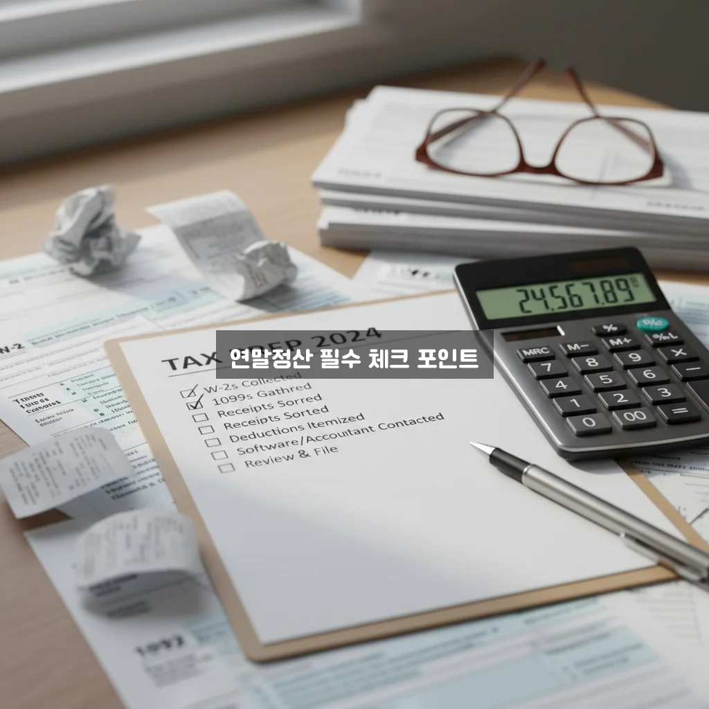 홈택스 연말정산 간소화 비교 체크리스트 완벽 가이드 관련 이미지 1