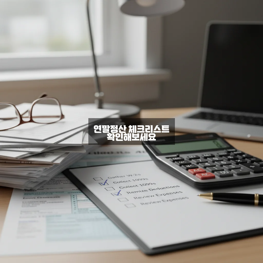 홈택스 연말정산 간소화 비교 체크리스트 완벽 가이드 관련 이미지 2