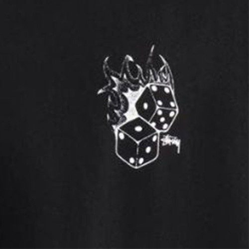 남성 스투시 주사위 반팔 남자 외출 패션 Stussy 티셔츠