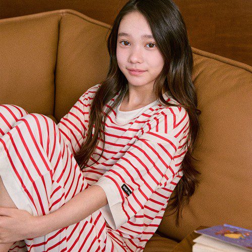 마밤 MSMV 2PACK 알뜰팩 모드S/T 아동 주니어 잠옷 초등 실내복 링거 7부 내의 세트