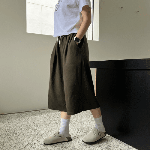 남자버뮤다팬츠 벌룬팬츠 남자빅사이즈반바지 통큰바지