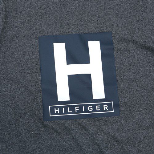 타미힐피거 H로고 반팔 티셔츠