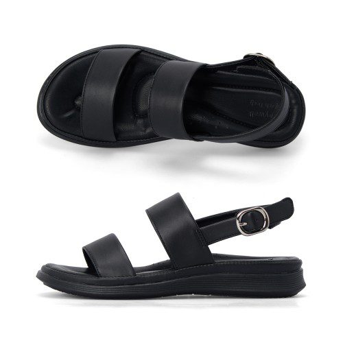 데이워크 발편한 아치깔창 여성 스트랩 샌들 브리사 브라운 DW30049-BR