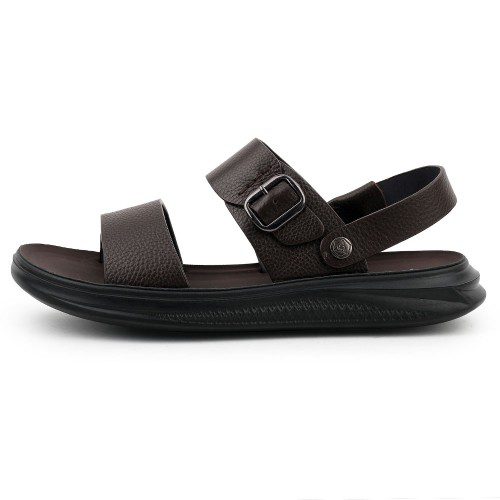 고품격 발 편한 소가죽 스트랩 남성 샌들 슬리퍼 정장 캐주얼 드라이빙슈즈