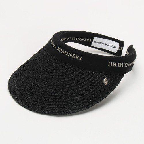 헬렌카민스키 마리나 썬캡 밀짚 모자 차콜 블랙 바이저햇 HAT50318-CCBL