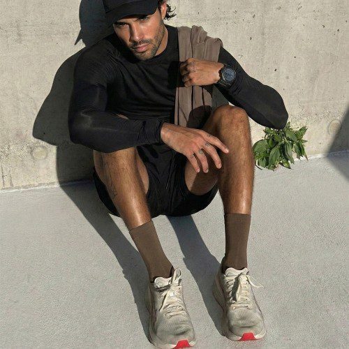 [2켤레] 던업 스포츠 러닝 양말 마라톤 쿠션 런닝 삭스