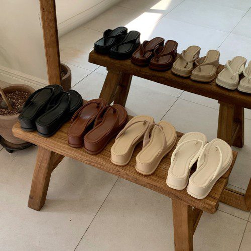 모븐 말랑 통굽 키높이 쪼리 sh3391