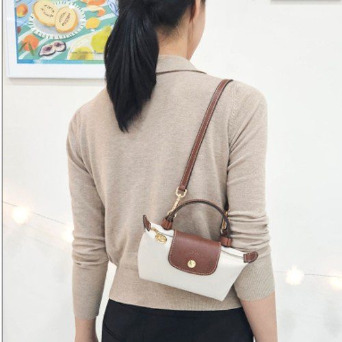 블링앤쥬 롱샴 르플리아쥬 미니백 호환 스트랩 파우치 시티 리폼 크로스끈 가방끈