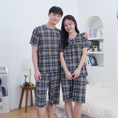 폭스클럽 여름잠옷 냉감 가족 여성 남성 빅사이즈 홈웨어 파자마 인견잠옷