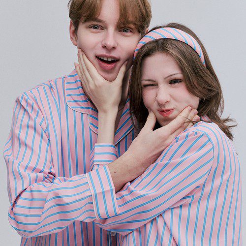 [엠엠즈] 커플 빅사이즈 여름 반팔 잠옷 패밀리 홈웨어 냉감 파자마 세트 21종