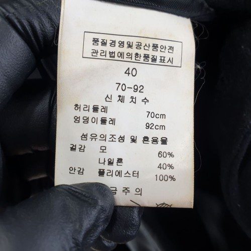 케네스레이디 블랙 여자 블레이저 40사이즈 N4251