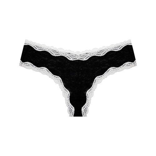 투톤 레이스 치키 여성 팬티